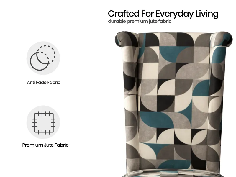 Mosaic Wing Chair